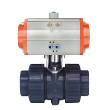 Pneumatic Plastic Ball Valve